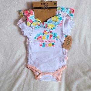NWT 4pc bodysuit set
